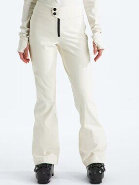The North Face Women's 1X Plus Snoga Ski Pants White NWT Snowboard High Stretch